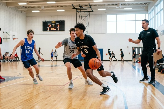 entraînement basket